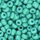 Seed beads 6/0 (4mm) Teal green